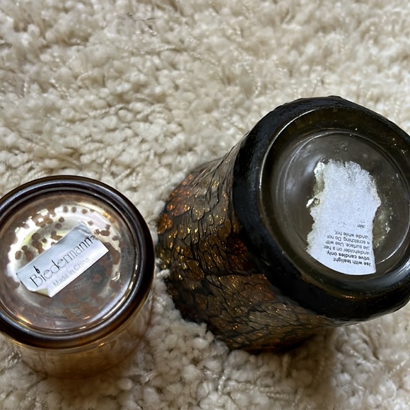 2 Gold Candle Holders - Picture 5 of 9